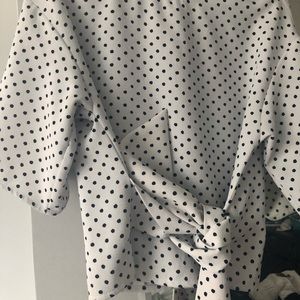 Zara Polka Dot Top